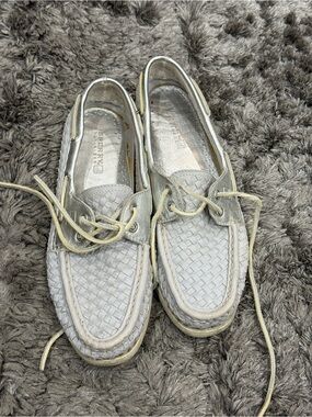 Sperry Top-Sider Woven Boat Shoes Size 11M
